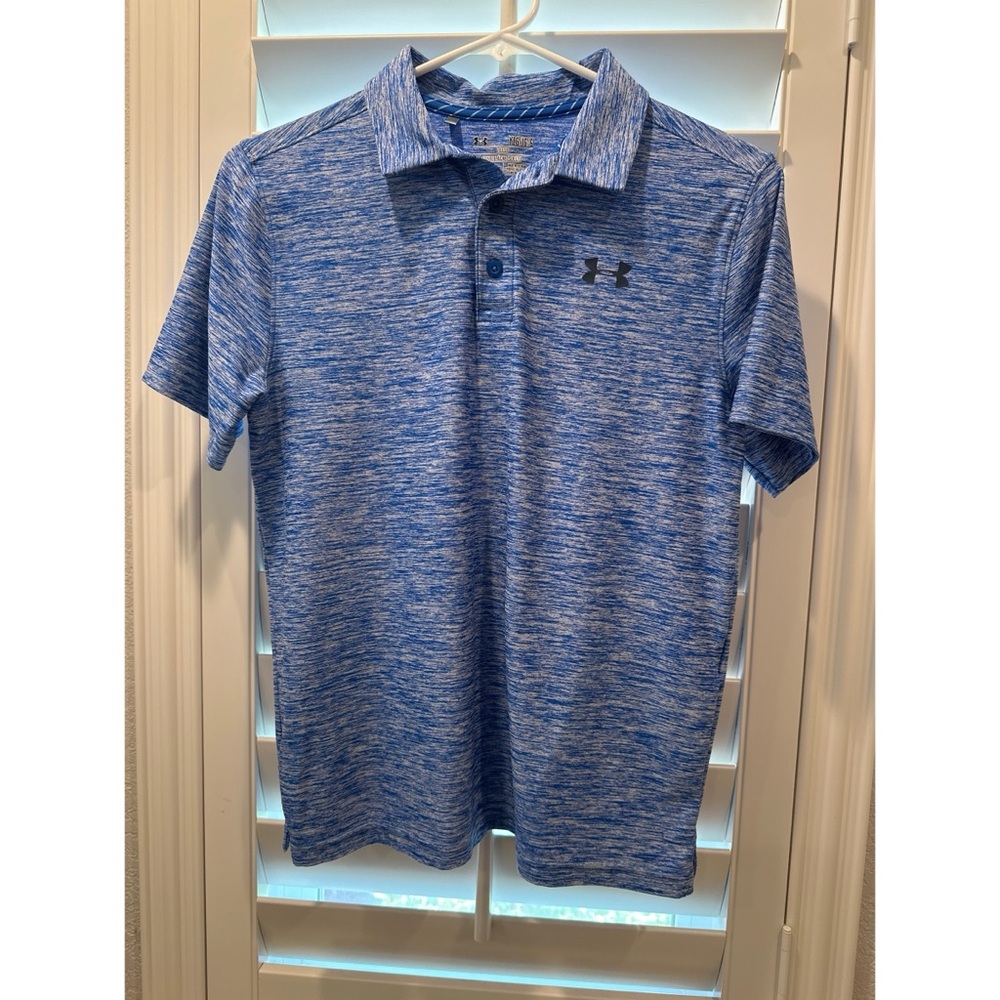 Under Armour Blue Polo Shirt
